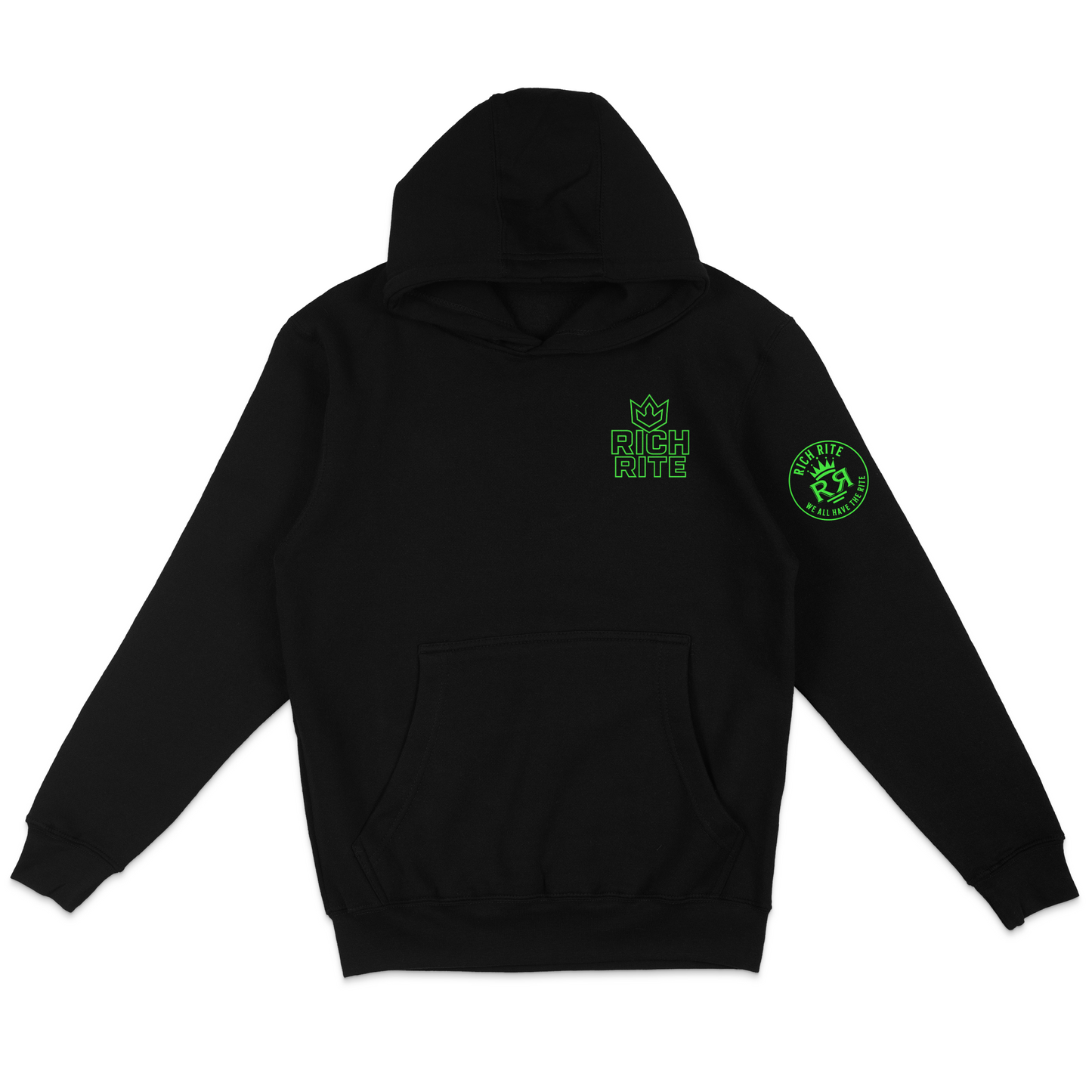 Rich Rite Crown Front and Back Unisex Hoodie