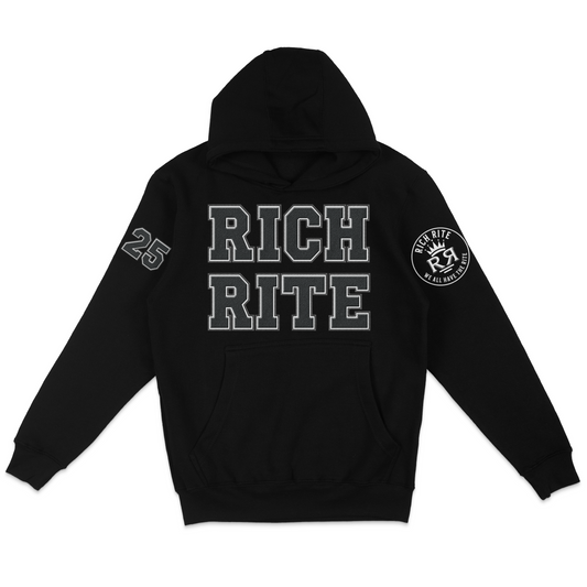 Rich Rite Block Lettering Unisex Hoodie