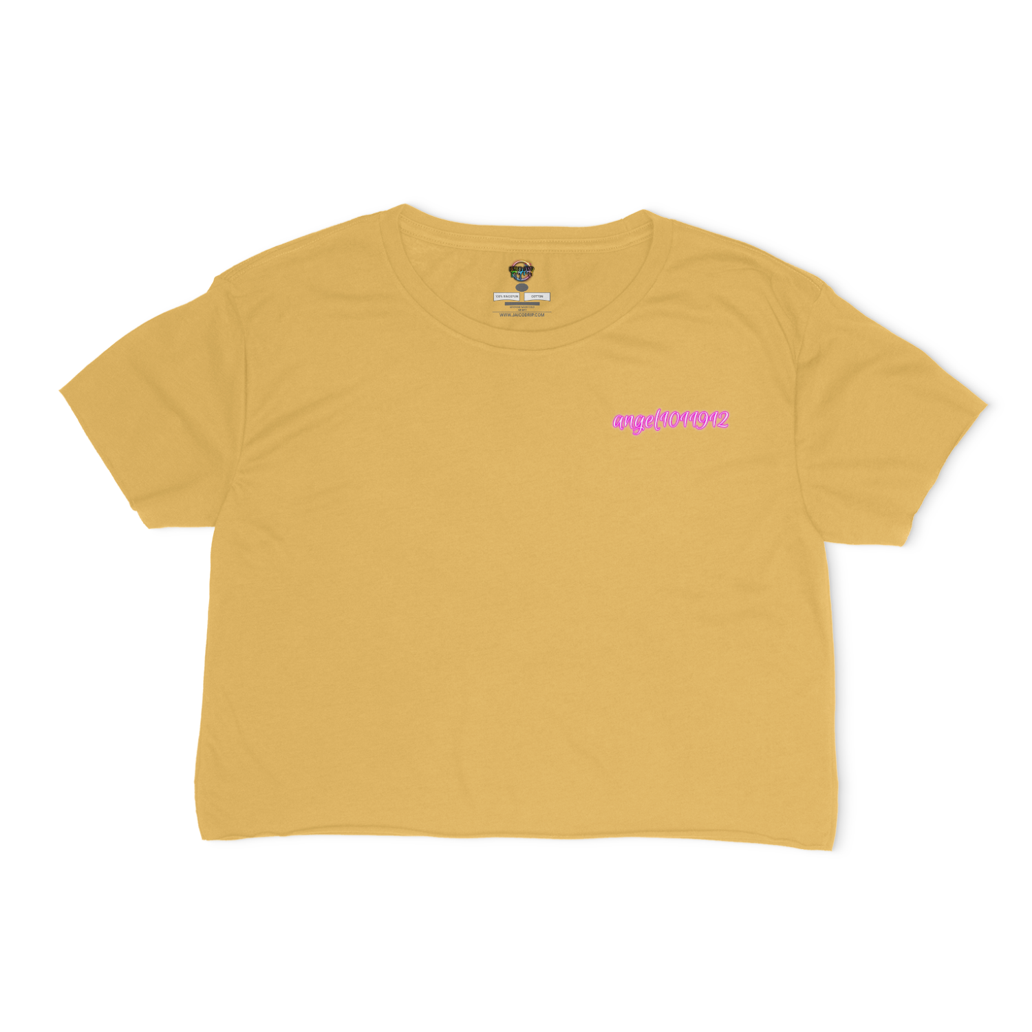 Angel 1011912 Relaxed Fit Cropped T-Shirt