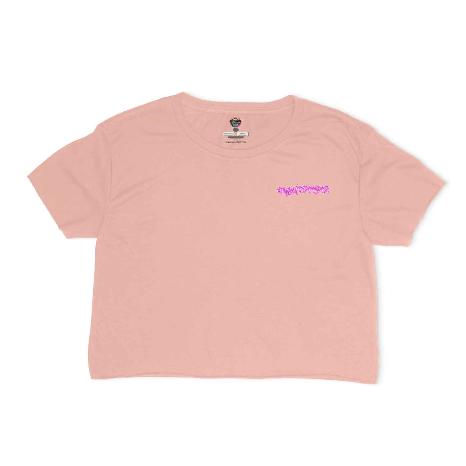 Angel 1011912 Relaxed Fit Cropped T-Shirt