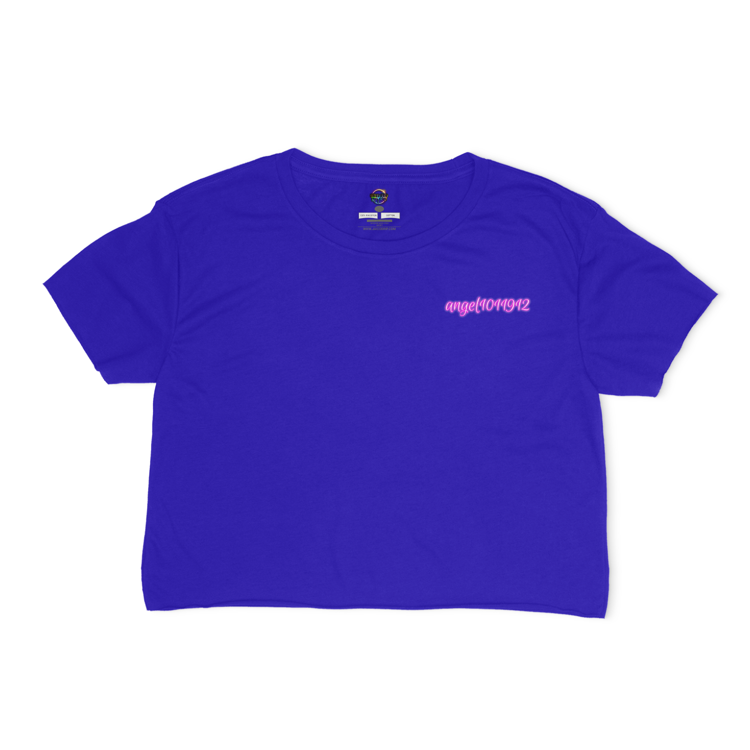 Angel 1011912 Relaxed Fit Cropped T-Shirt