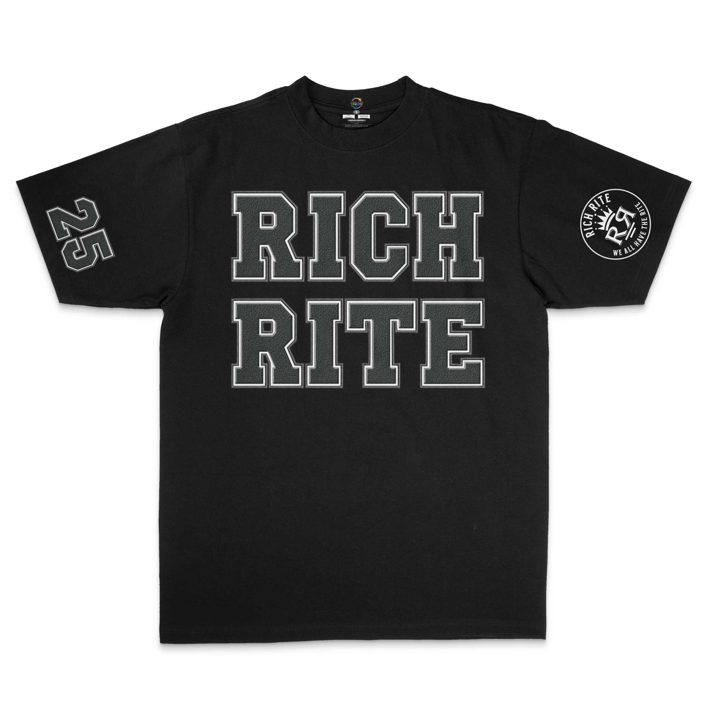 Rich Rite Block Lettering Max Heavyweight Unisex T-Shirt – JaiCo Drip