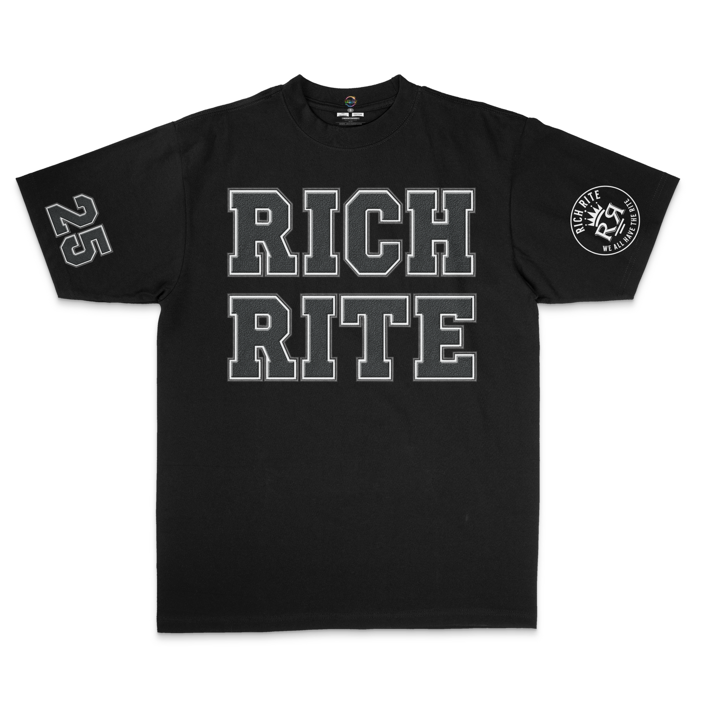 Rich Rite Block Lettering Max Heavyweight Unisex T-Shirt