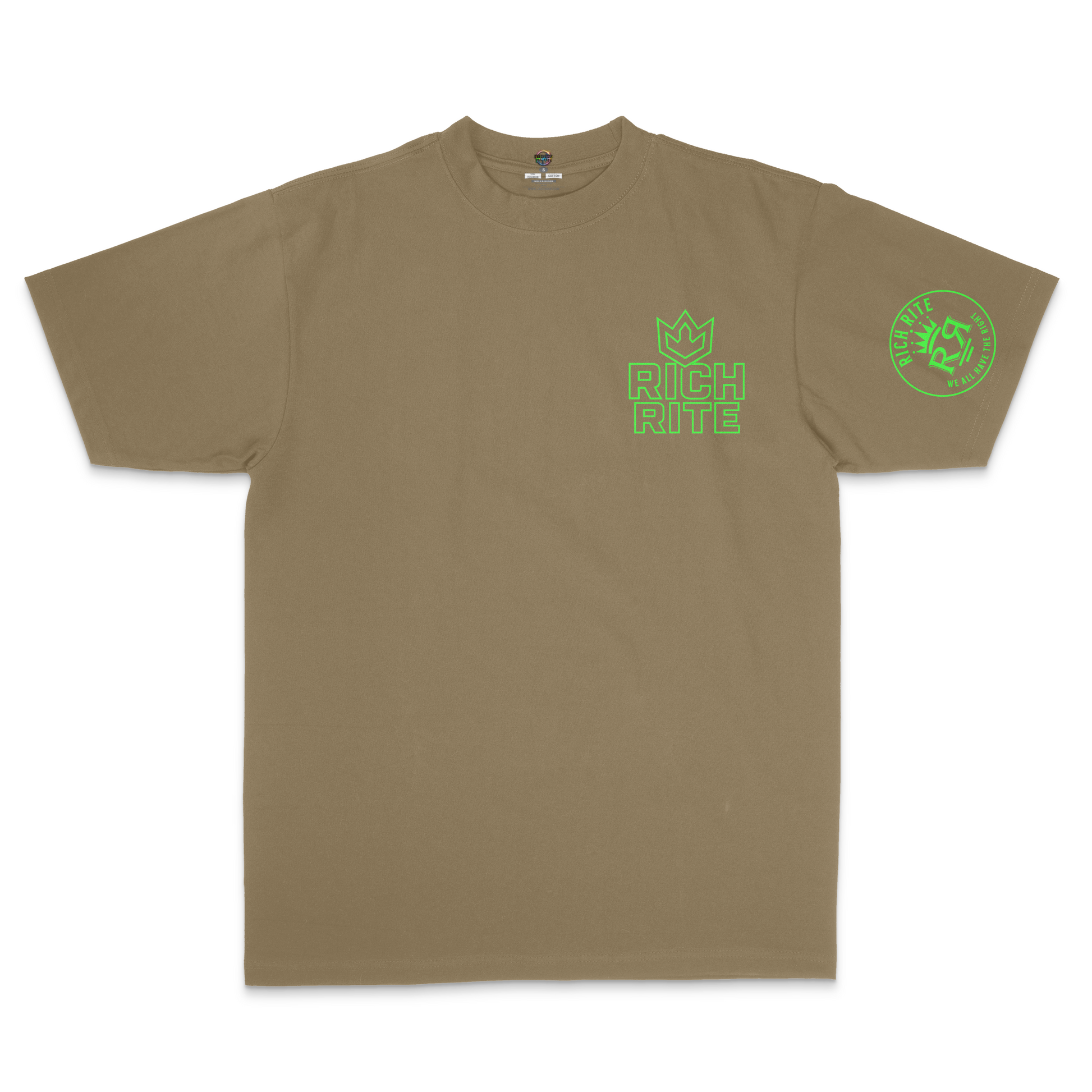 Rich Rite Crown Chest Heavyweight Unisex T-shirt