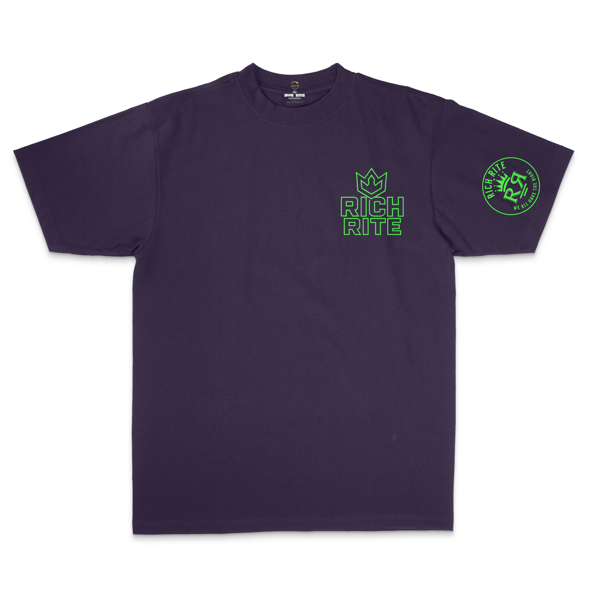 Rich Rite Crown Chest Heavyweight Unisex T-shirt