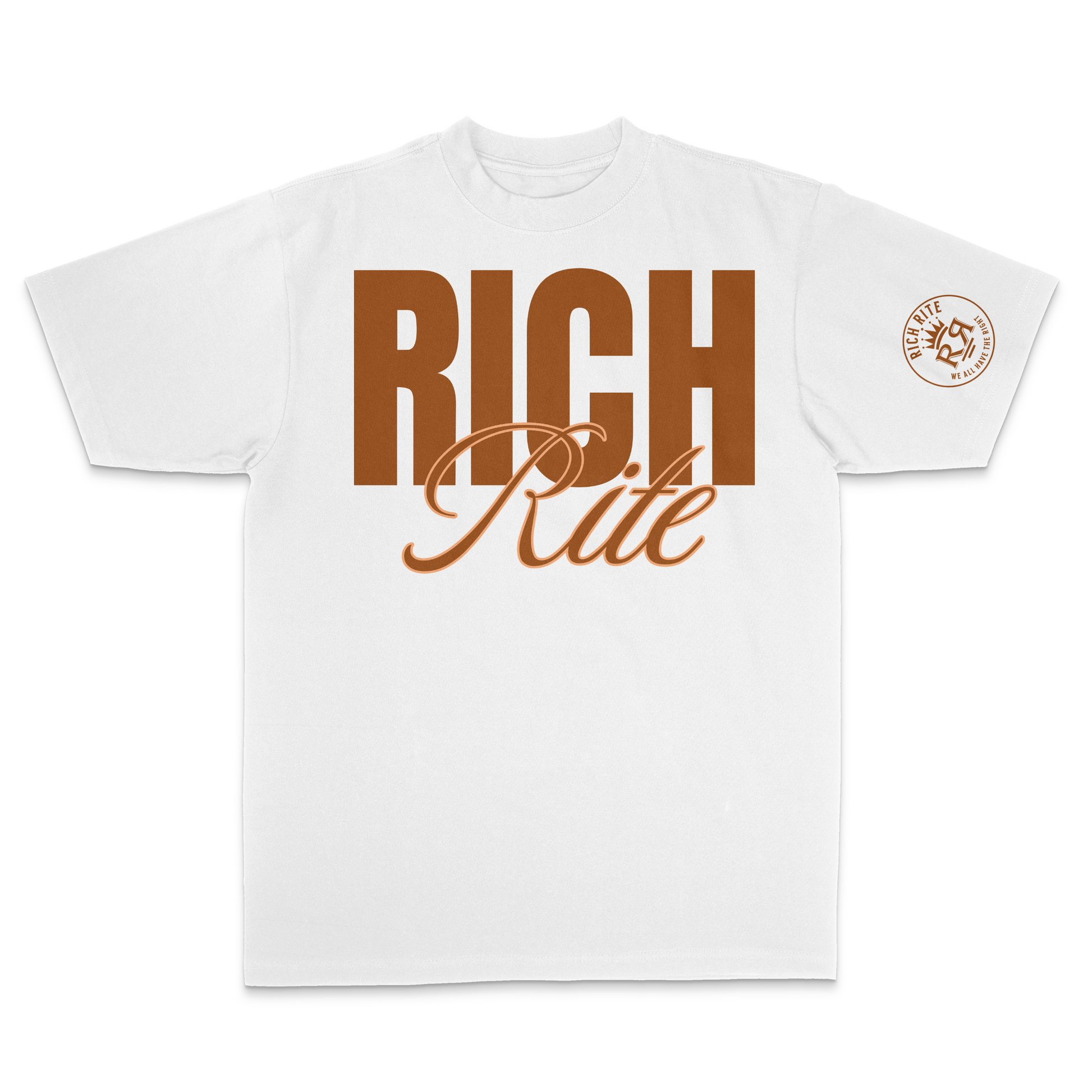 Rich RIte Rich Chocolate Heavyweight Unisex T-Shirt
