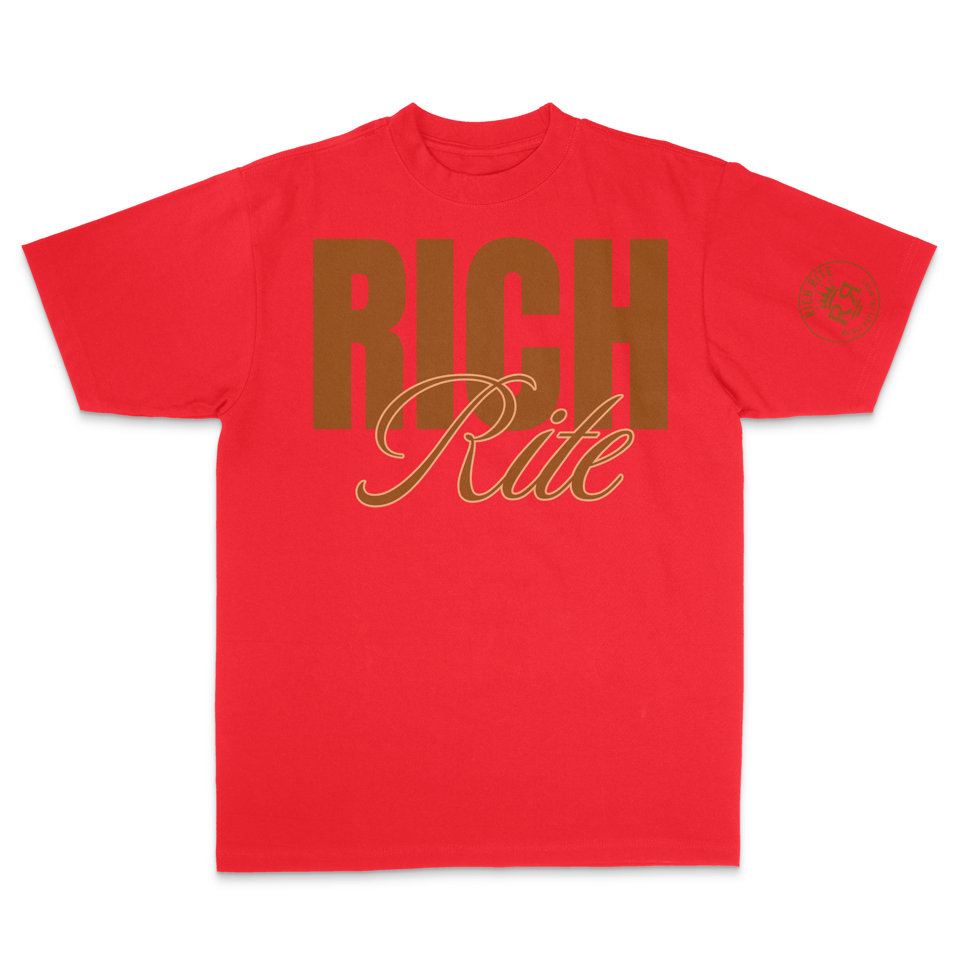 Rich RIte Rich Chocolate Heavyweight Unisex T-Shirt