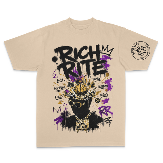 Rich Rite Mindset Max Heavyweight Unisex T-Shirt