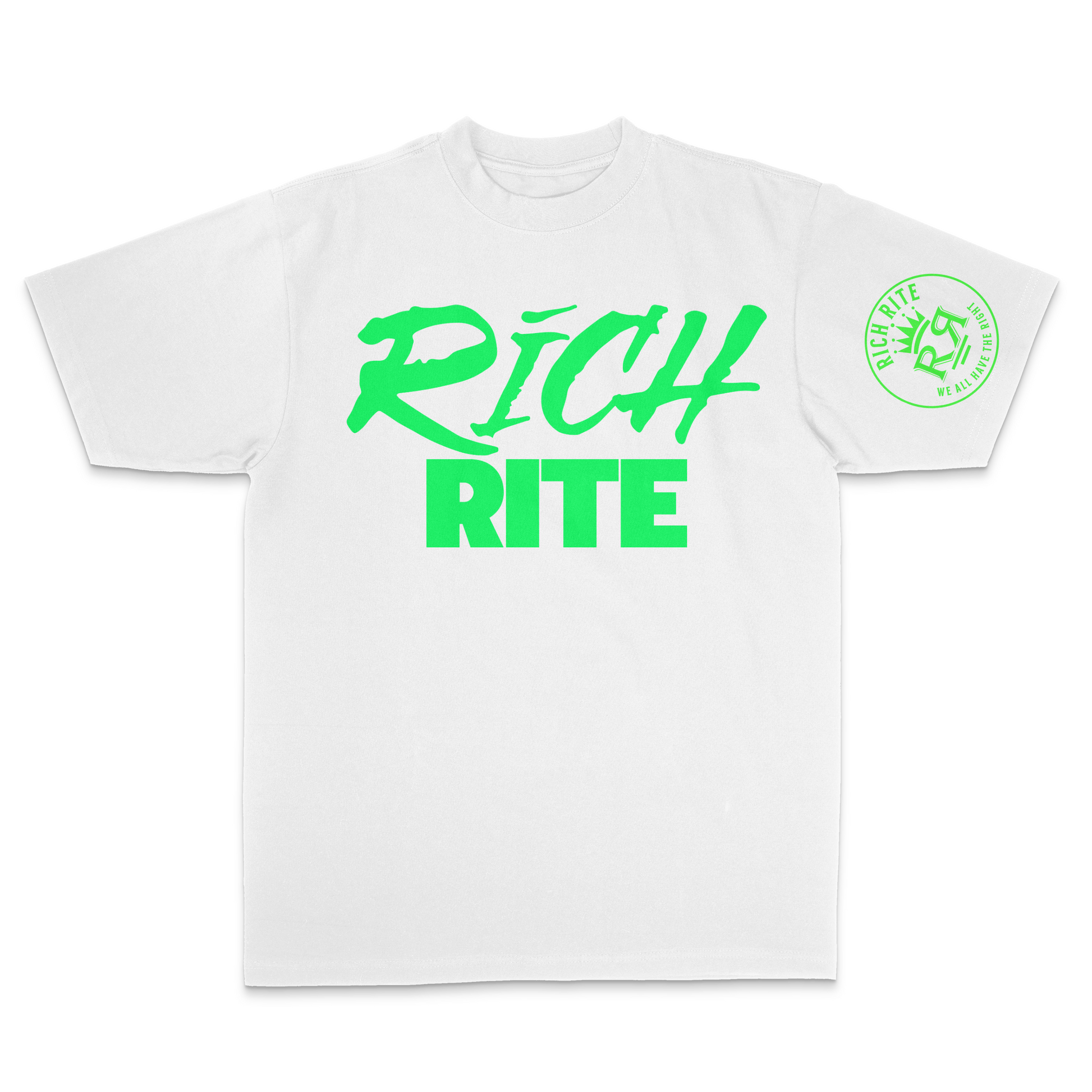 Lime Rich Rite Max Heavyweight Unisex T-shirt