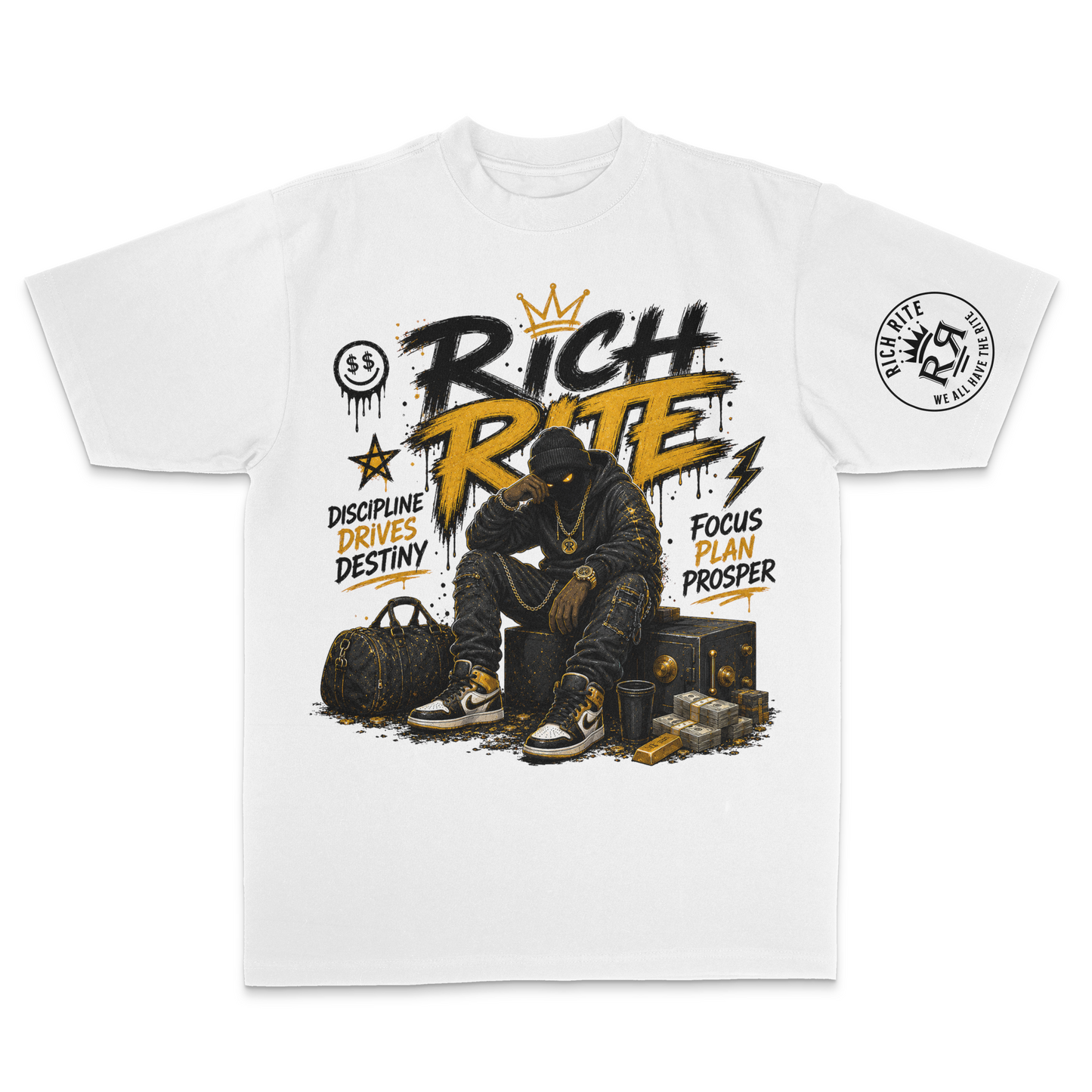 Rich Rite Focus Plan Prosper Unisex Max Heavyweight T-Shirt