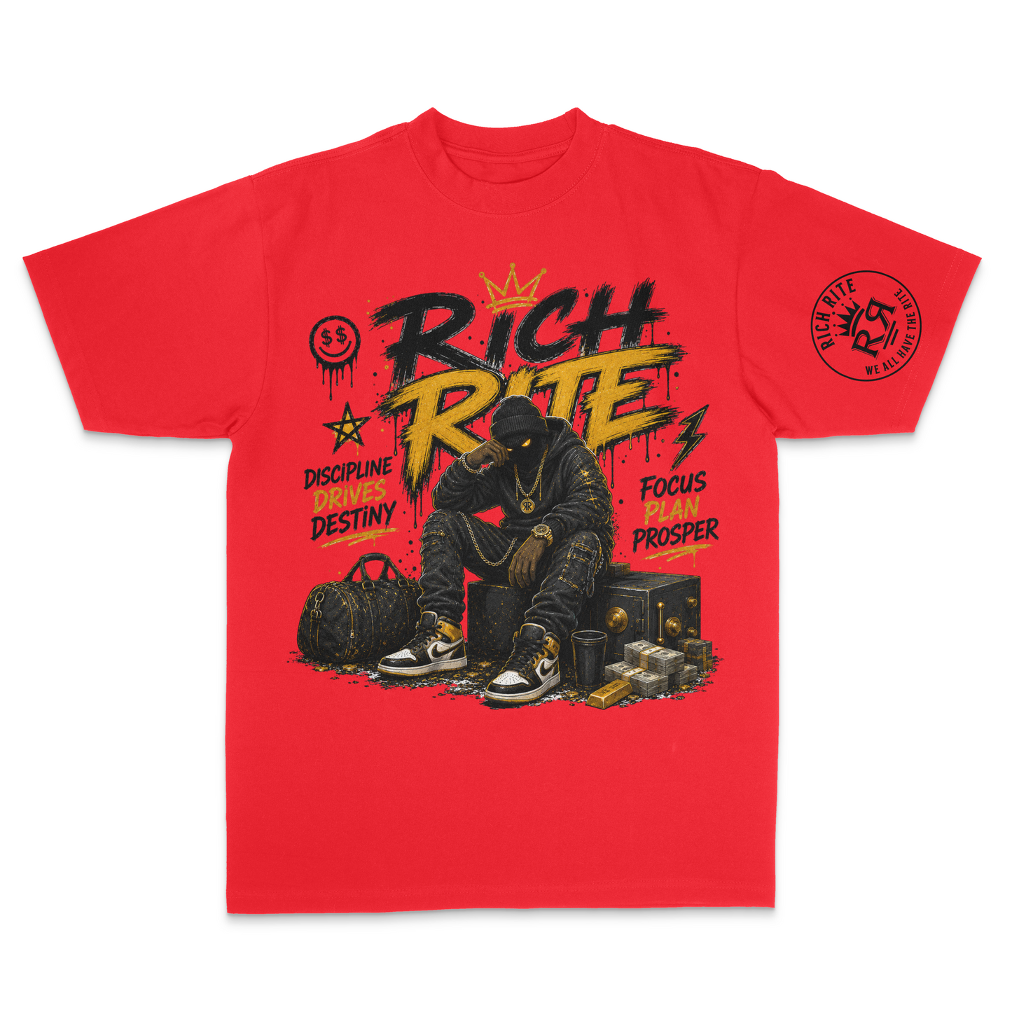 Rich Rite Focus Plan Prosper Unisex Max Heavyweight T-Shirt