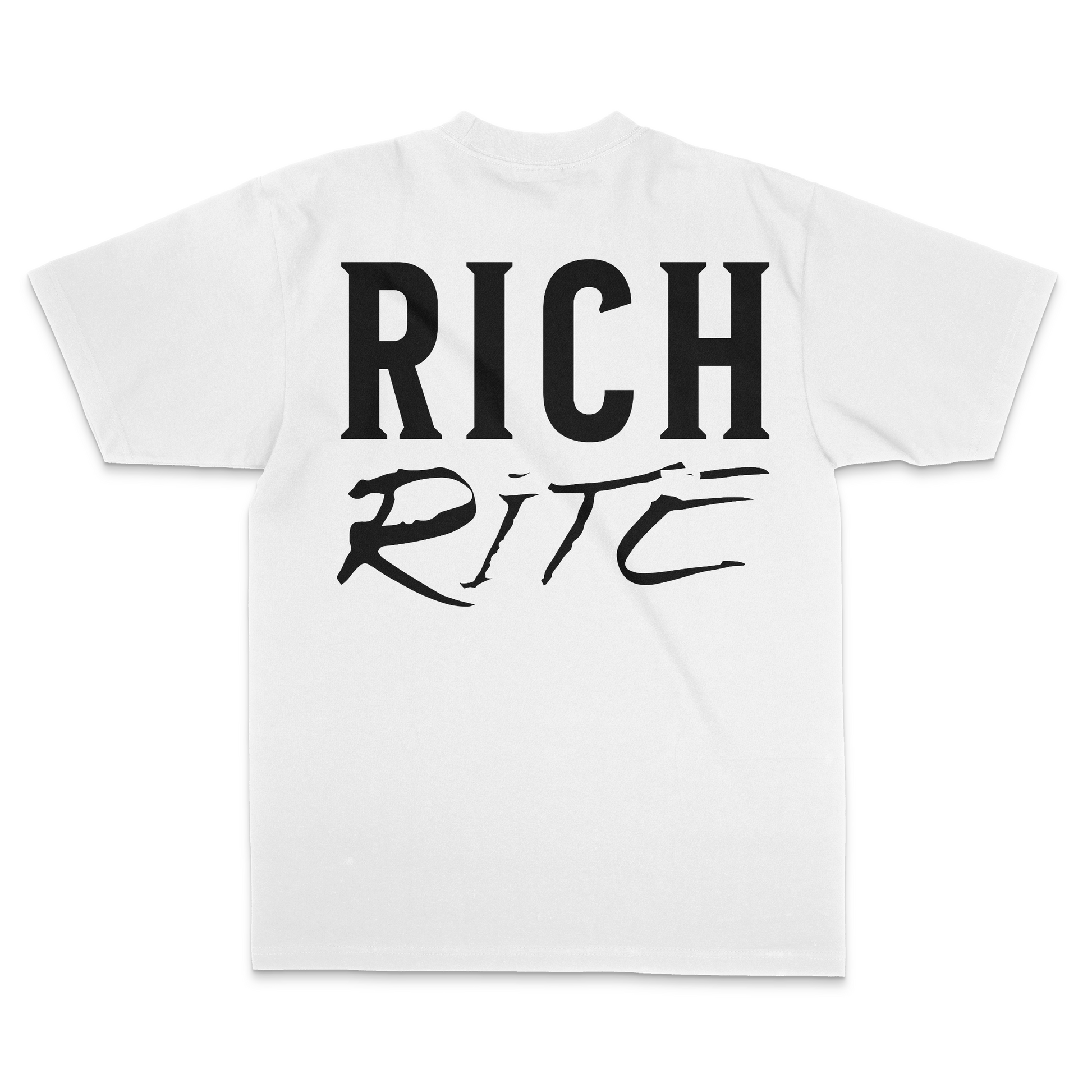 Rich Rite Logo Front and Back Heavyweight Unisex T-Shirt
