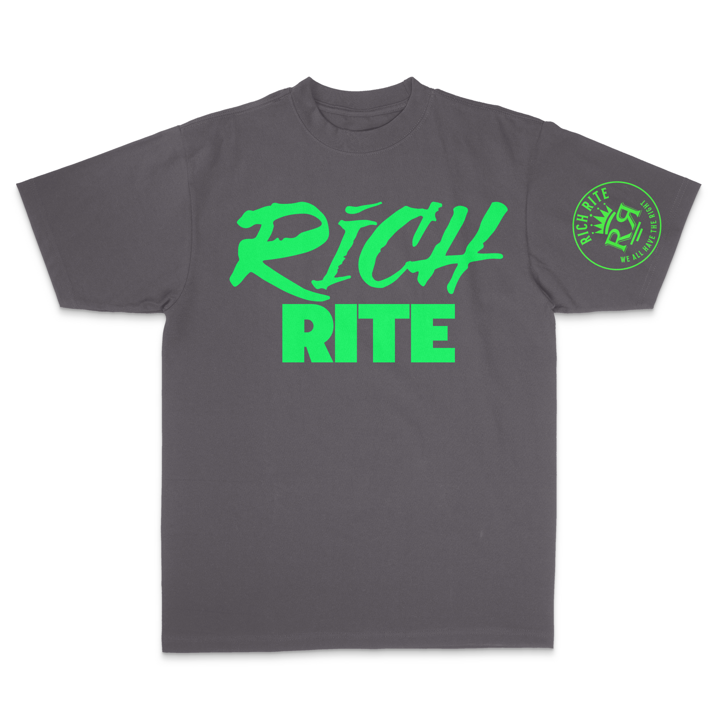 Lime Rich Rite Max Heavyweight Unisex T-shirt