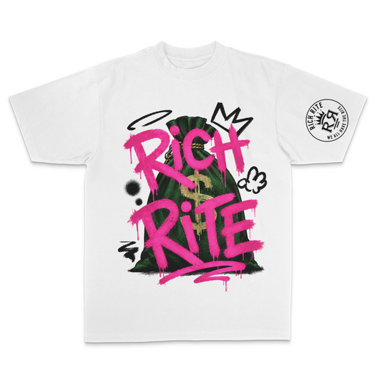 Rich Rite Money Bag Unisex Heavyweight T-Shirt