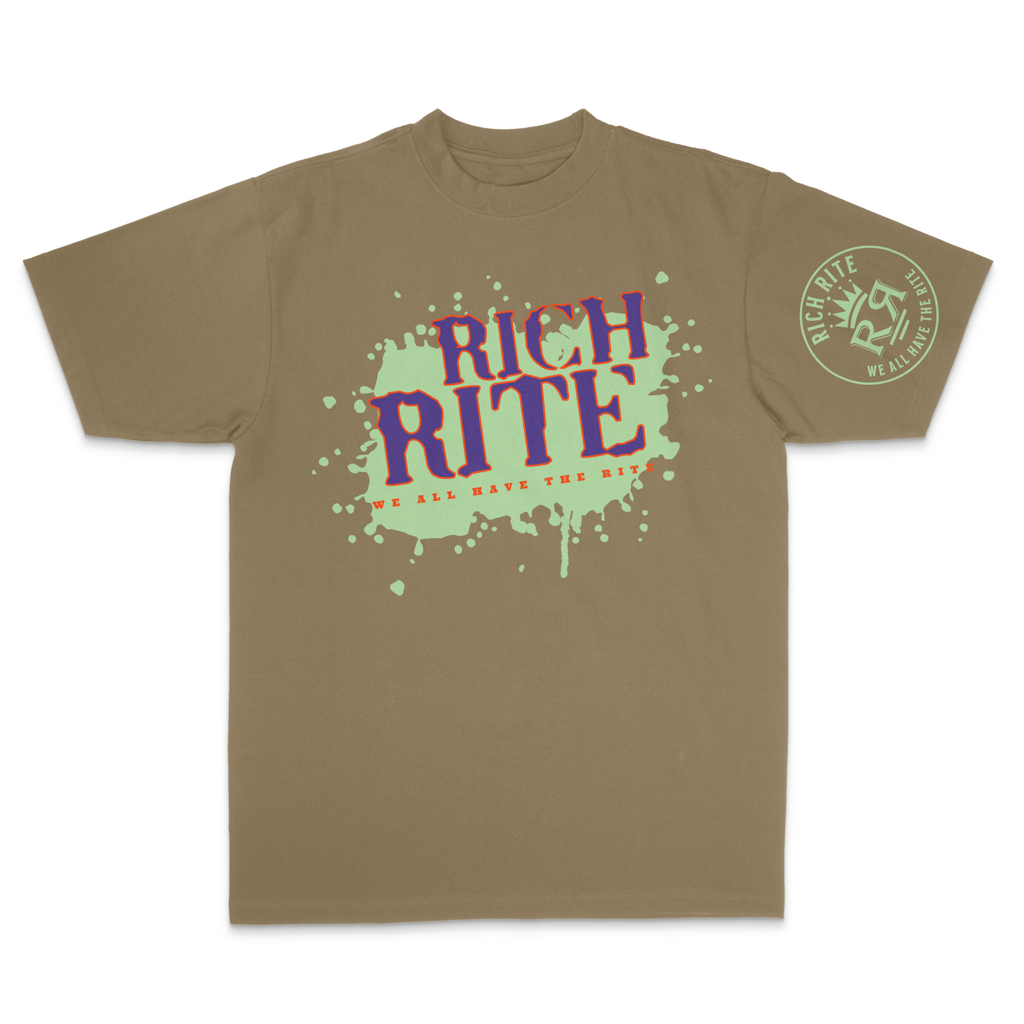 Rich Rite Color Splash Max Heavyweight Unisex T-Shirt