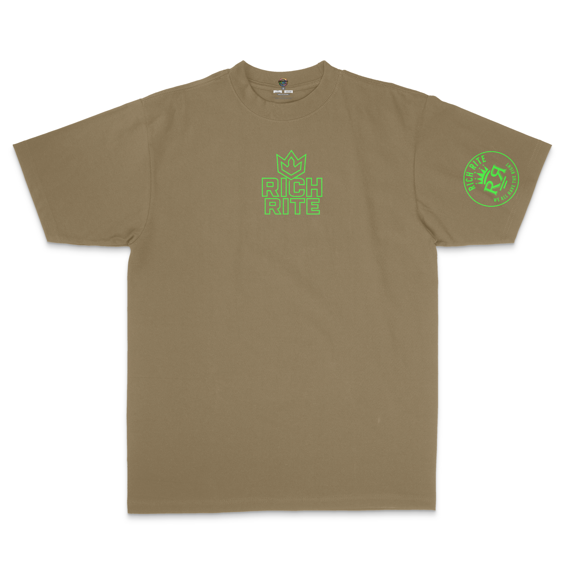 Rich Rite Crown Mid Chest Heavyweight T-Shirt
