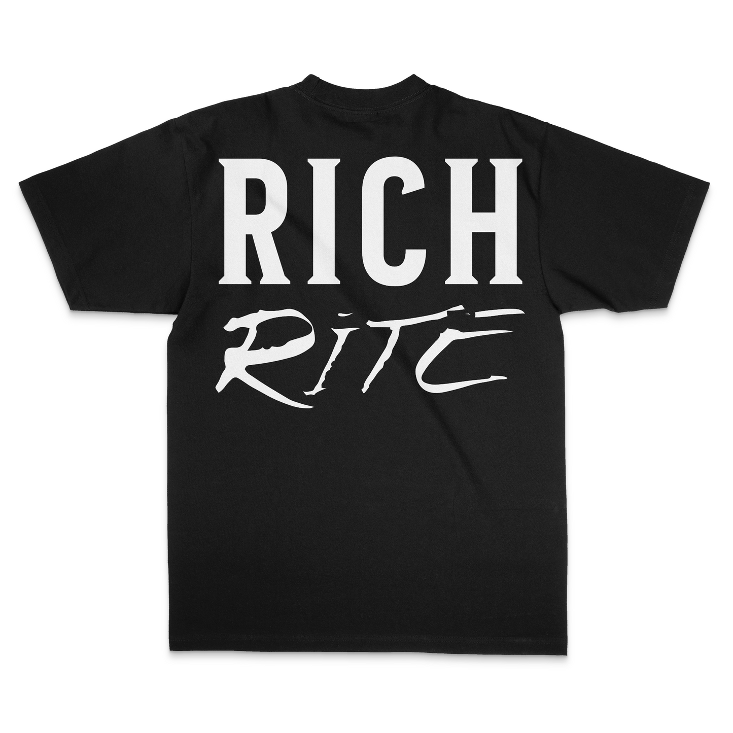 Rich Rite Logo Front and Back Max Heavyweight Unisex T-Shirt