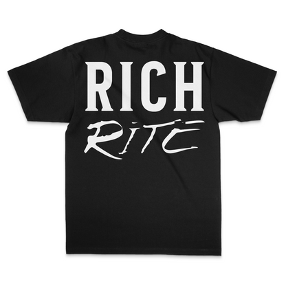 Rich Rite Logo Front and Back Max Heavyweight Unisex T-Shirt