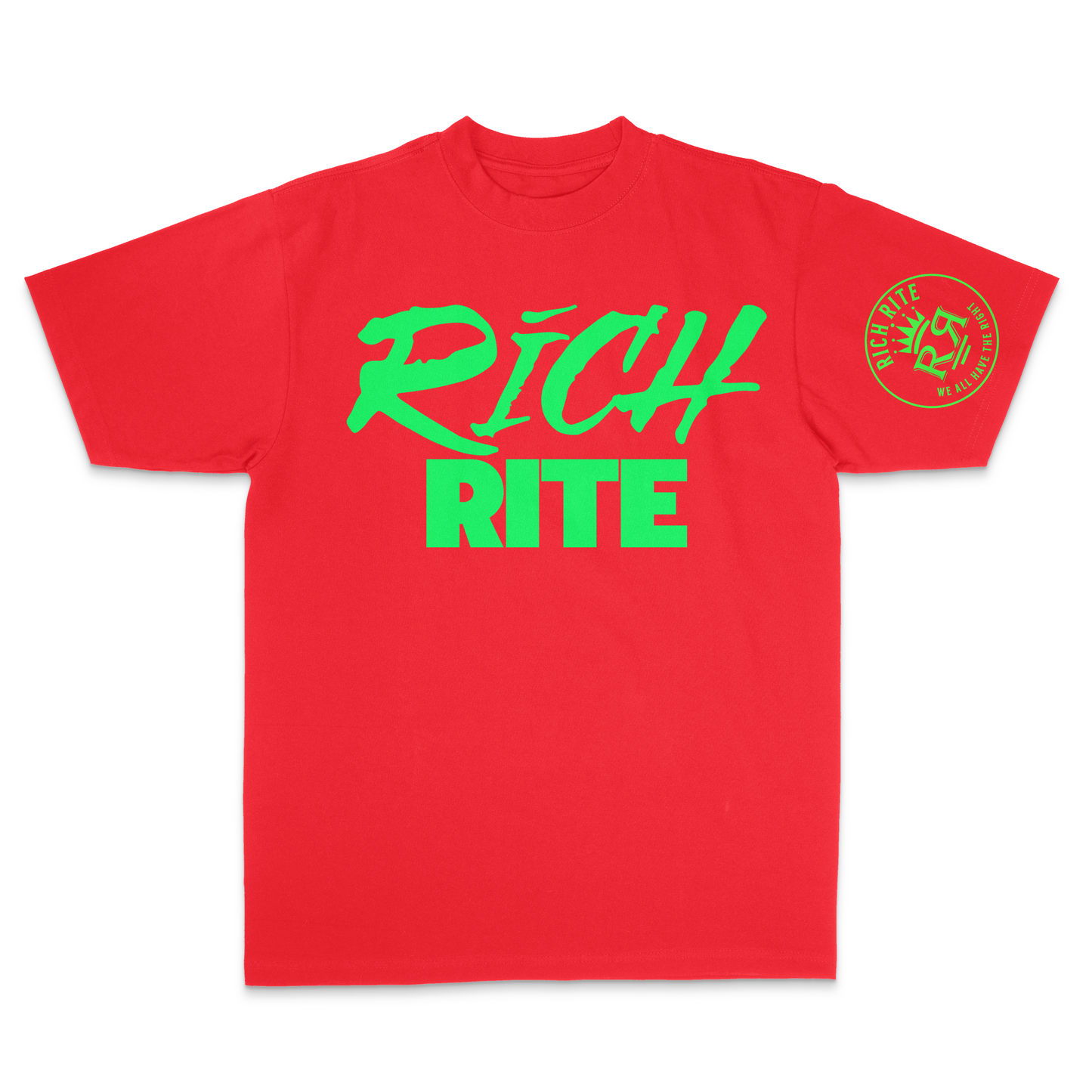 Lime Rich Rite Max Heavyweight Unisex T-shirt