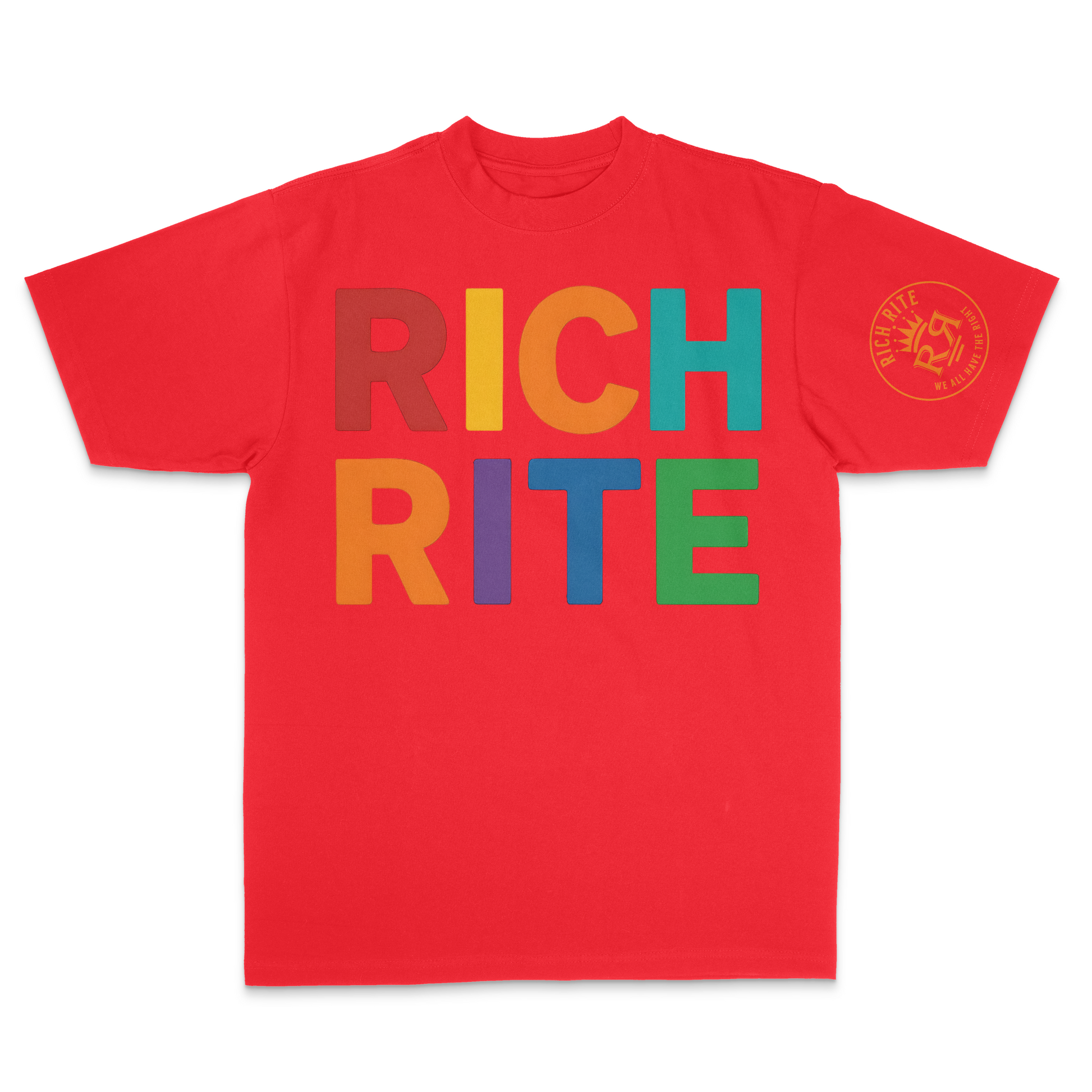 Rich Rite Colorful Heavyweight Unisex T-Shirt