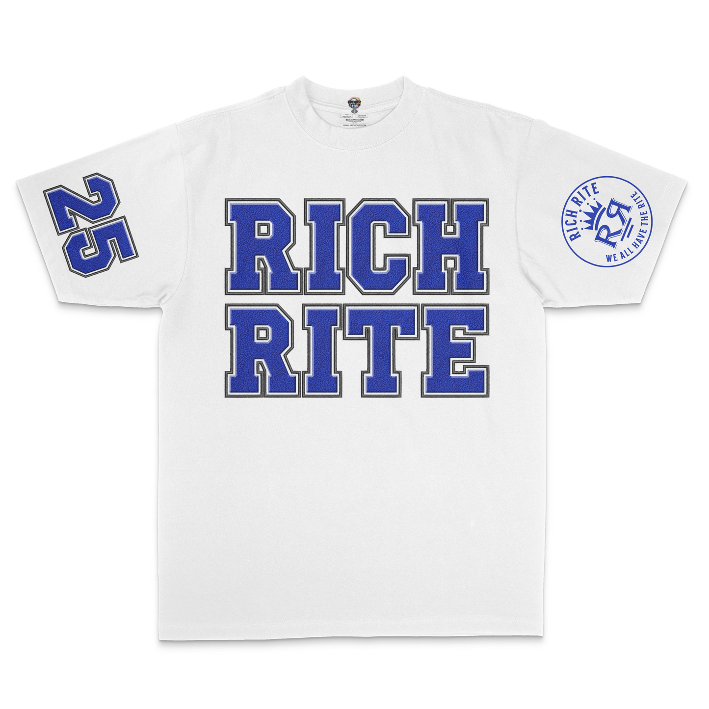 Rich Rite Block Lettering Max Heavyweight Unisex T-Shirt