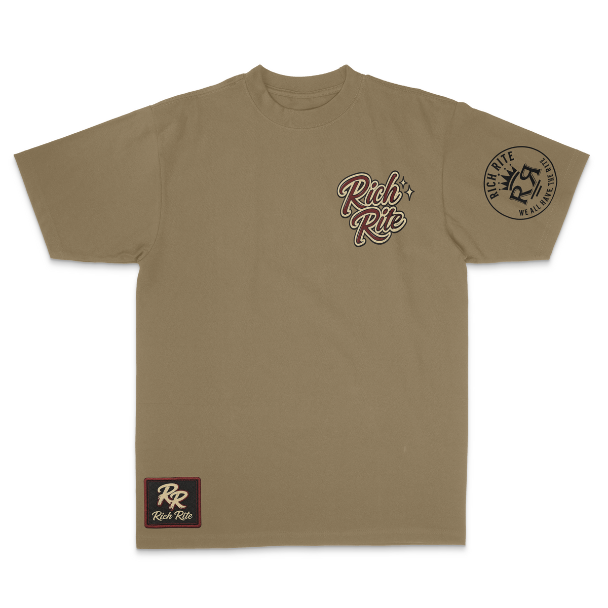 Rich Rite Front and Back Heavyweight Unisex T-Shirt