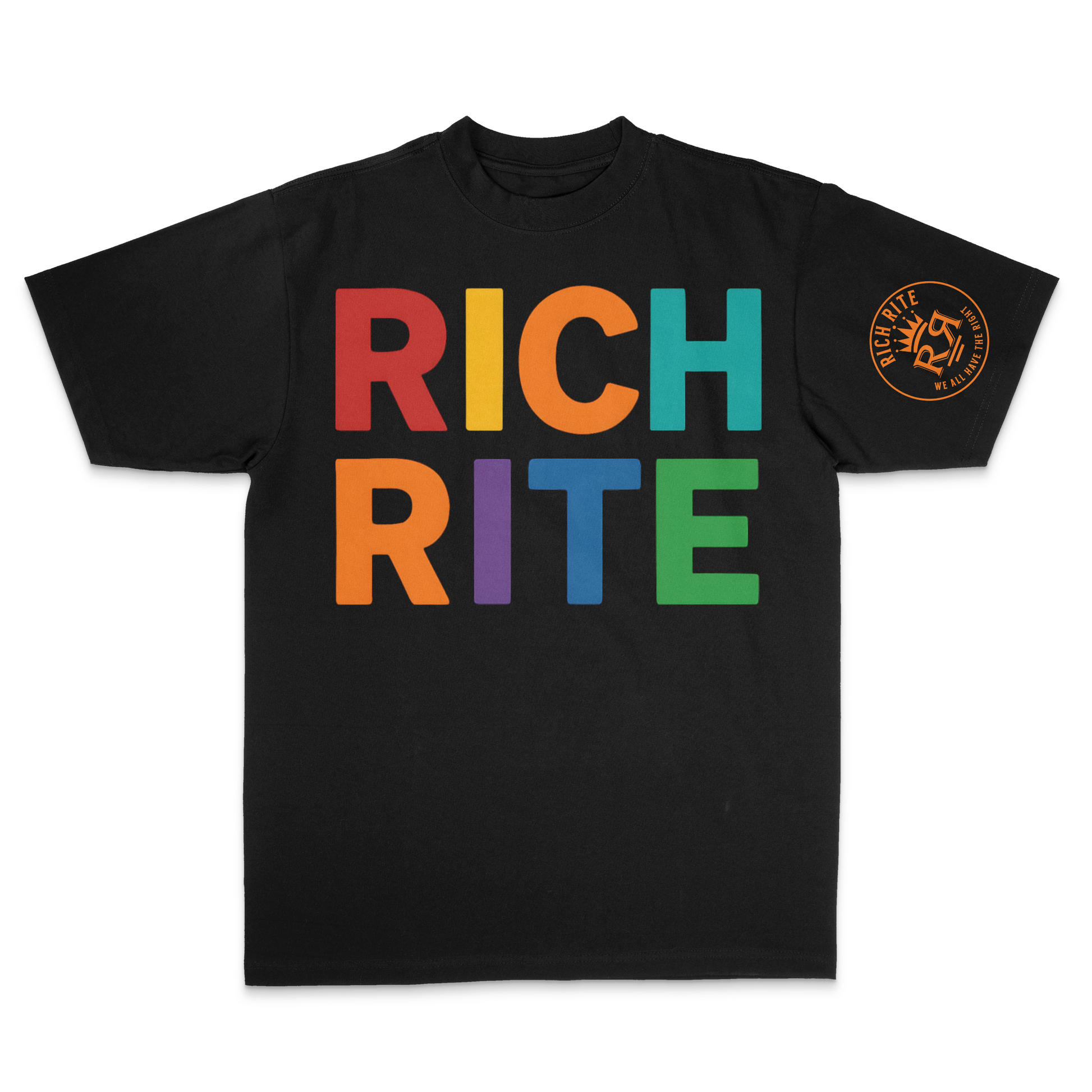 Rich Rite Colorful Heavyweight Unisex T-Shirt
