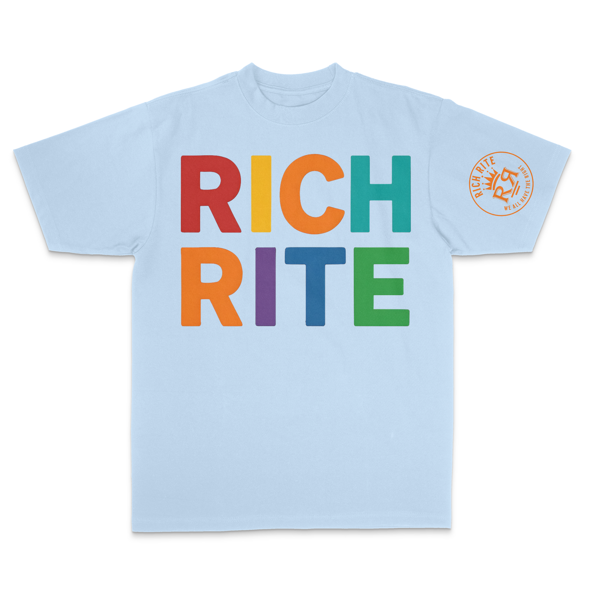 Rich Rite Colorful Heavyweight Unisex T-Shirt