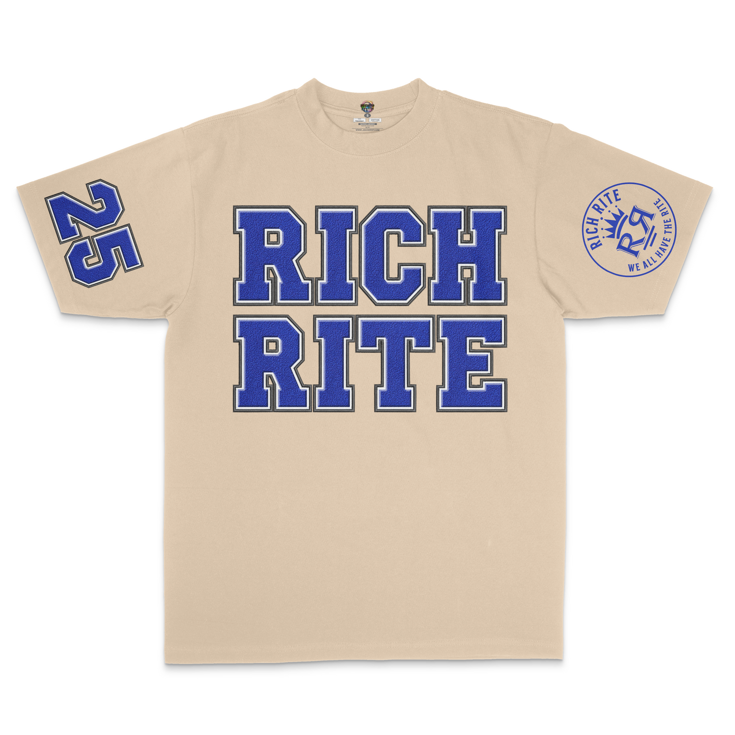 Rich Rite Block Lettering Max Heavyweight Unisex T-Shirt