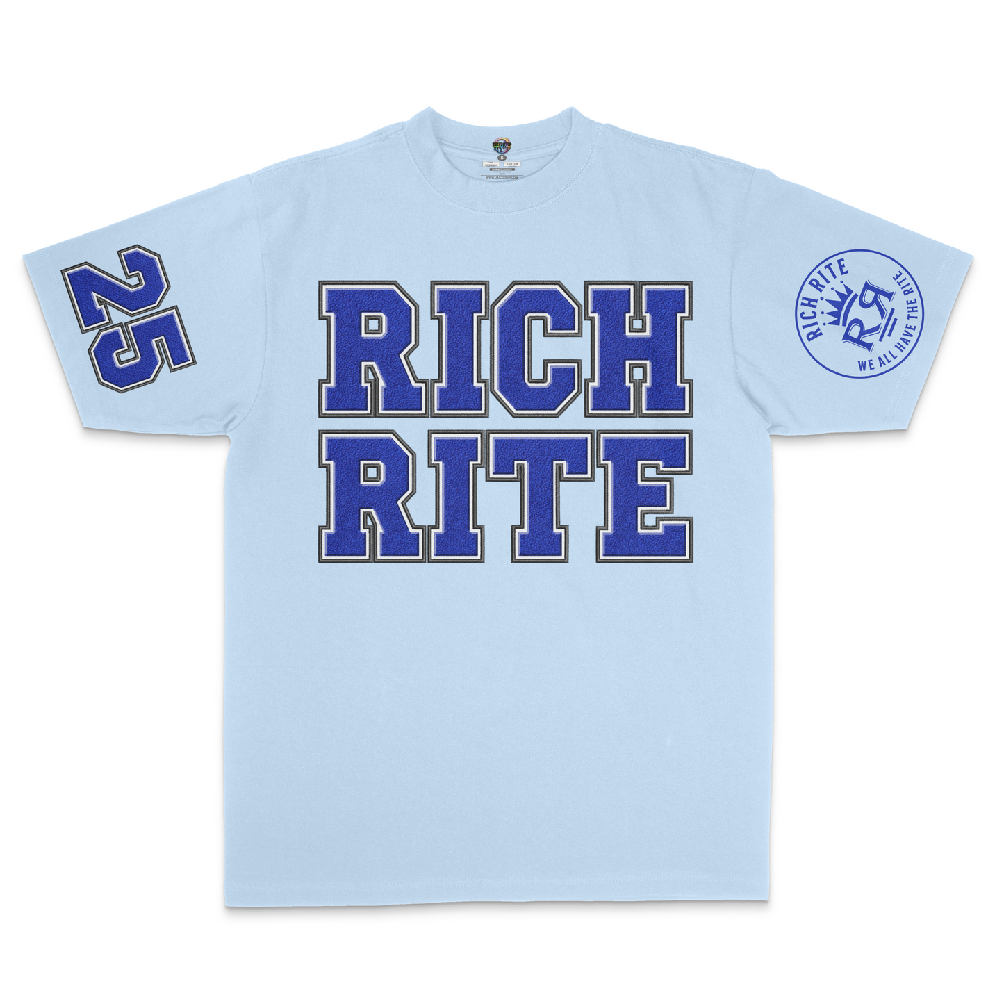 Rich Rite Block Lettering Max Heavyweight Unisex T-Shirt