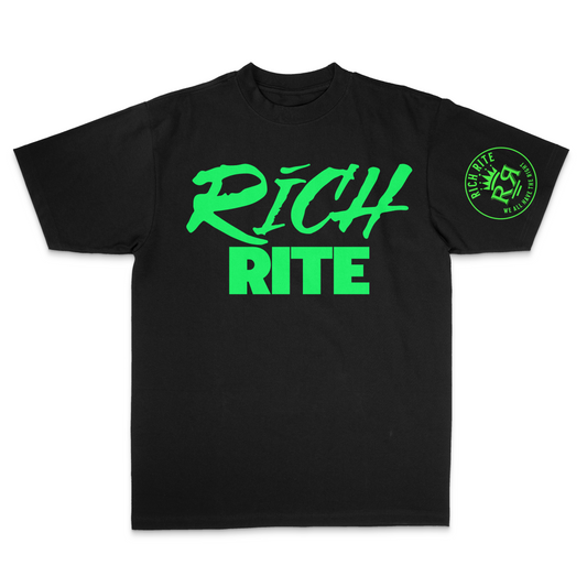 Lime Rich Rite Max Heavyweight Unisex T-shirt