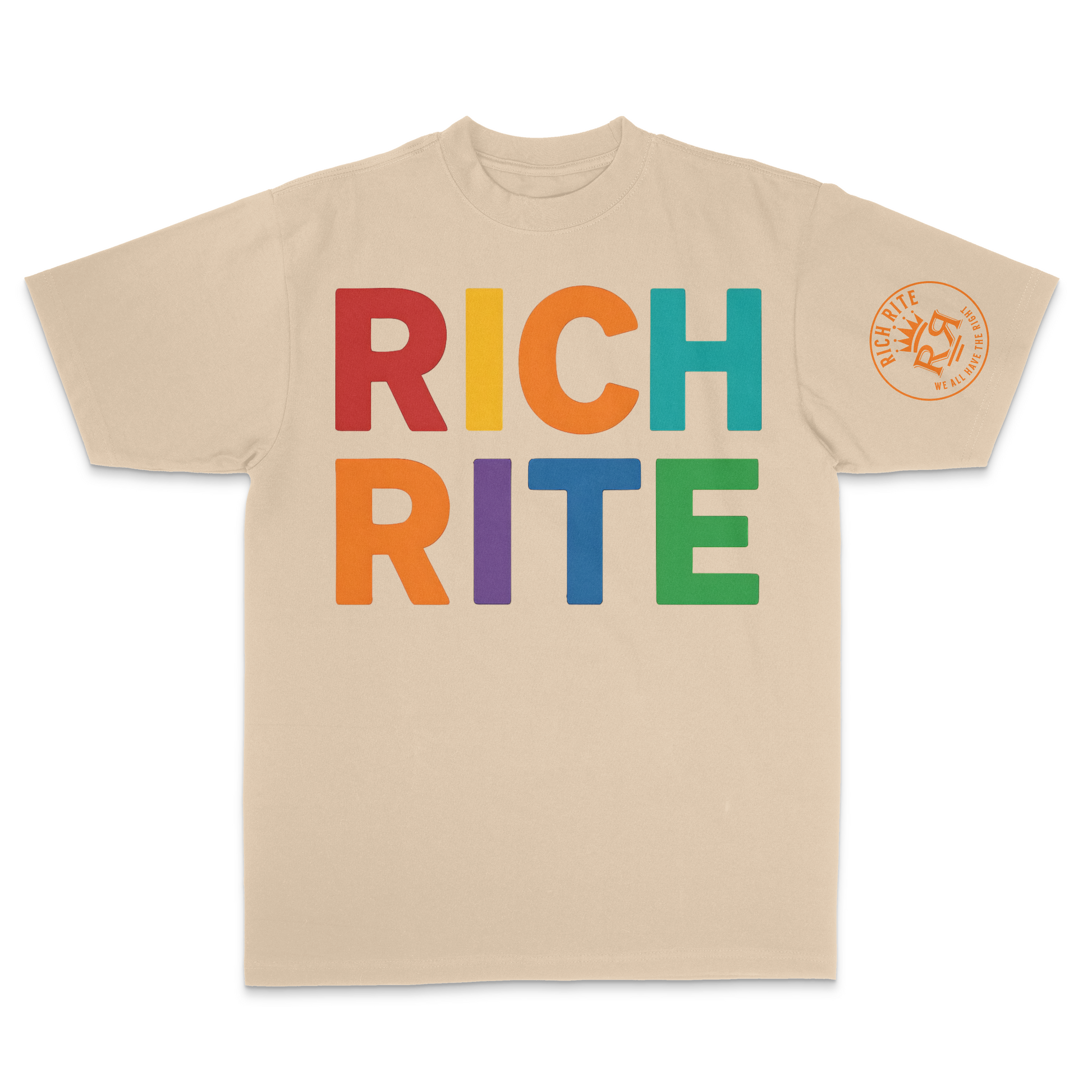 Rich Rite Colorful Heavyweight Unisex T-Shirt