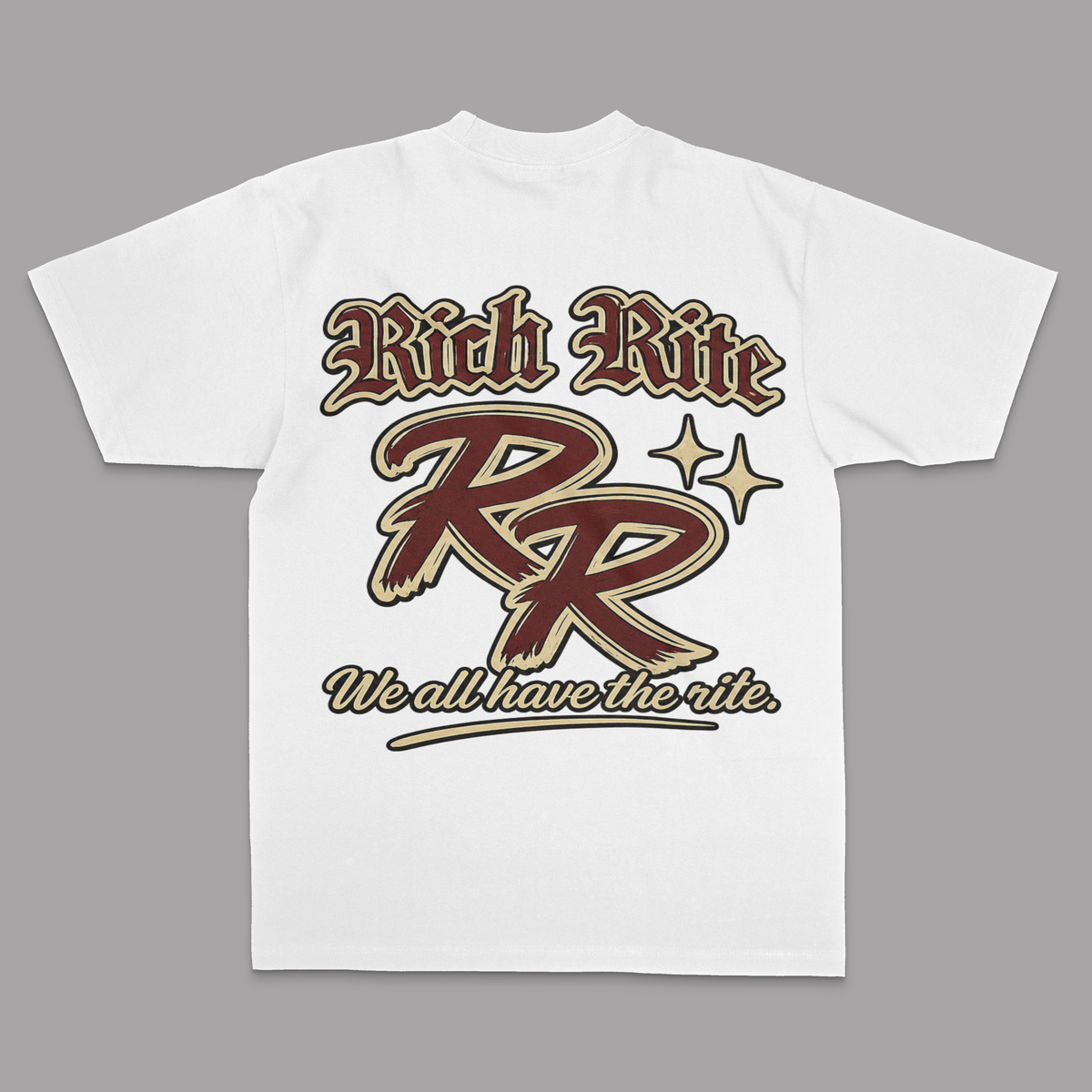 Rich Rite Front and Back Heavyweight Unisex T-Shirt