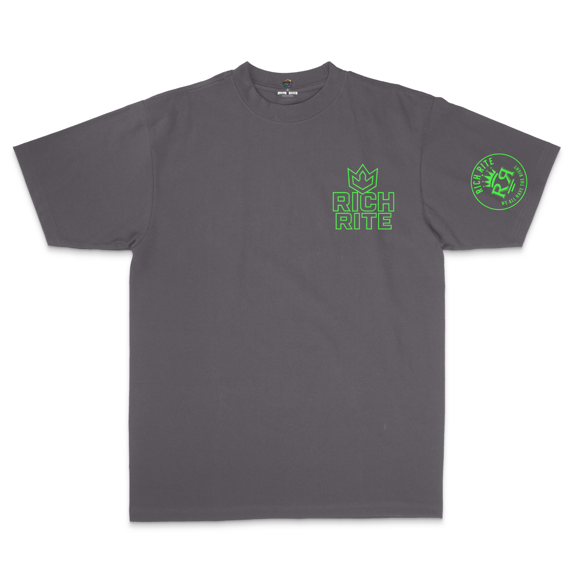 Rich Rite Crown Chest Heavyweight Unisex T-shirt