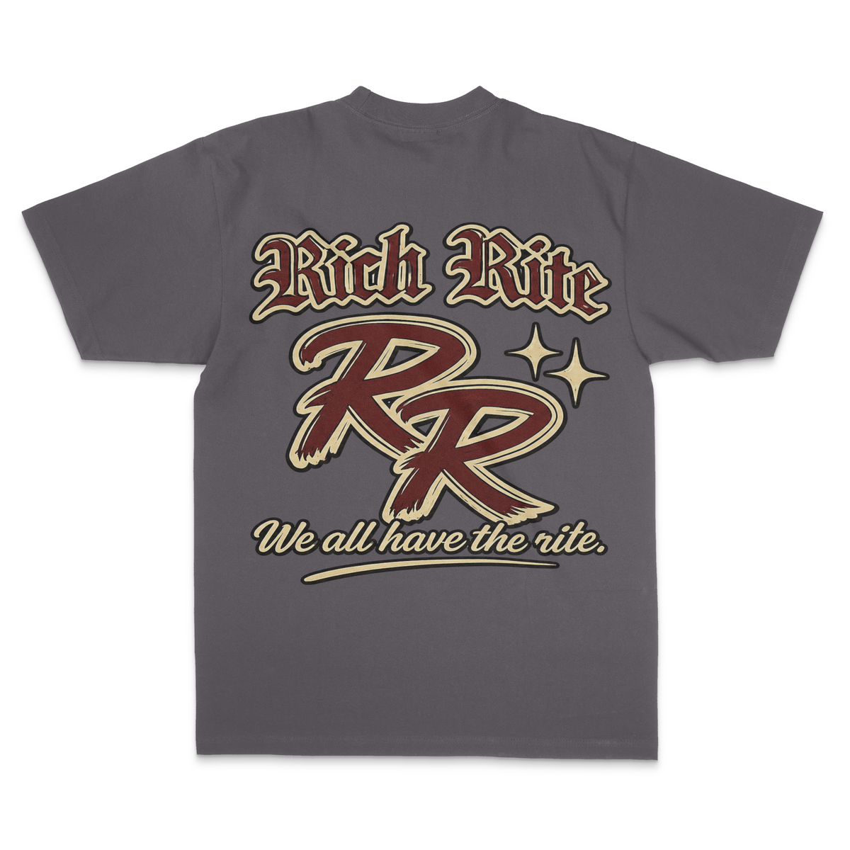 Rich Rite Front and Back Heavyweight Unisex T-Shirt