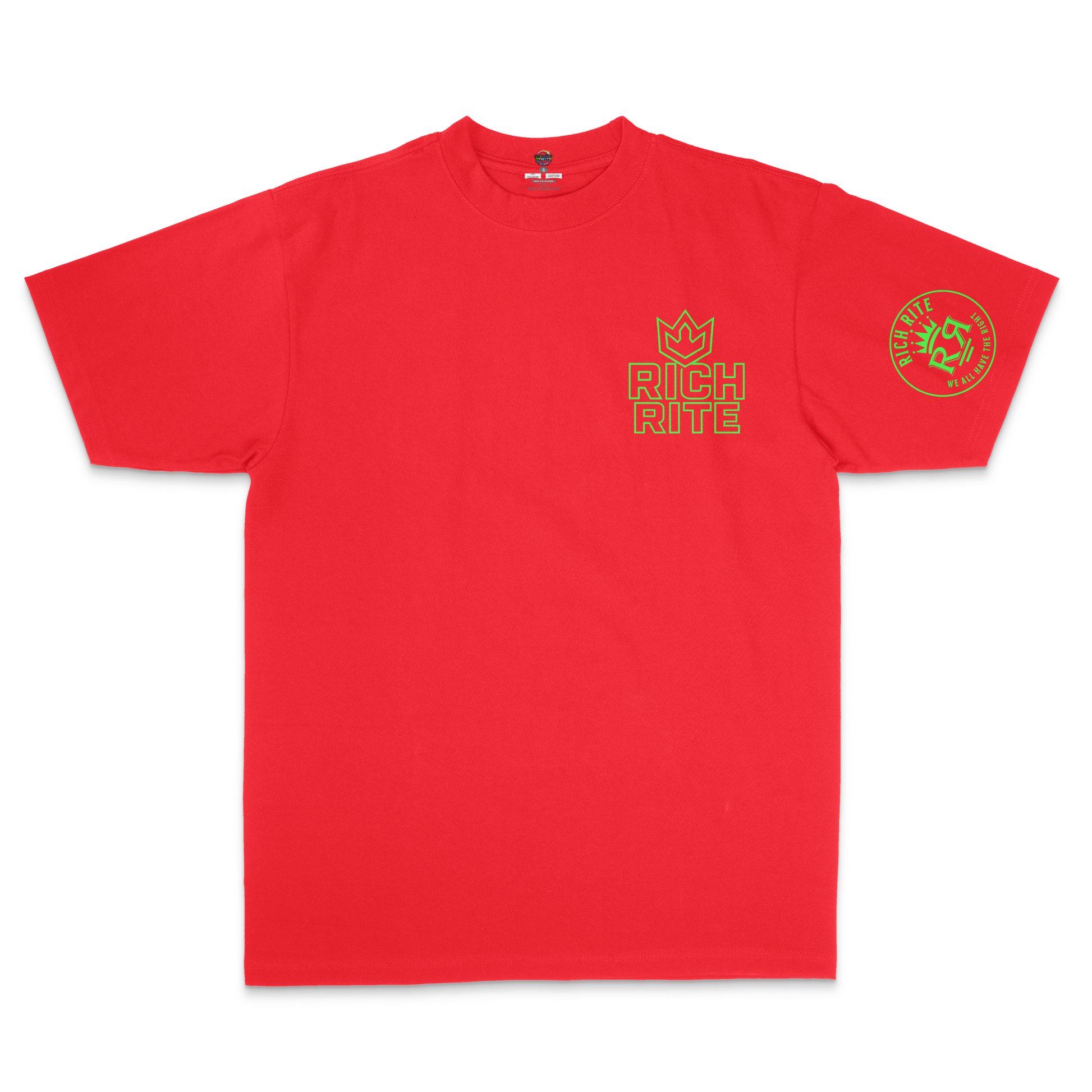 Rich Rite Crown Chest Heavyweight Unisex T-shirt