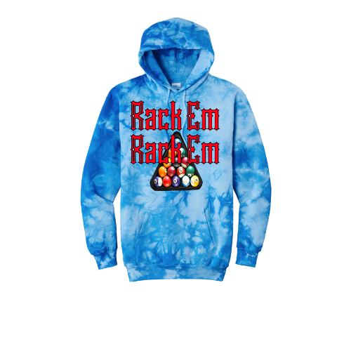 Rack Em, Rack Em Unisex Tie-Dye Unisex Hoodie