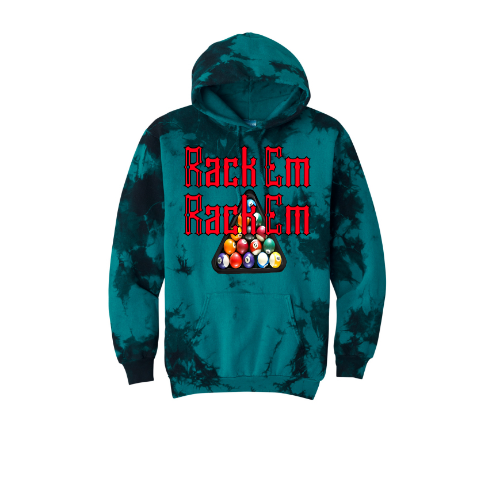 Rack Em, Rack Em Unisex Tie-Dye Unisex Hoodie