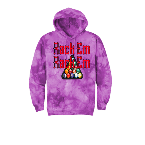 Rack Em, Rack Em Unisex Tie-Dye Unisex Hoodie