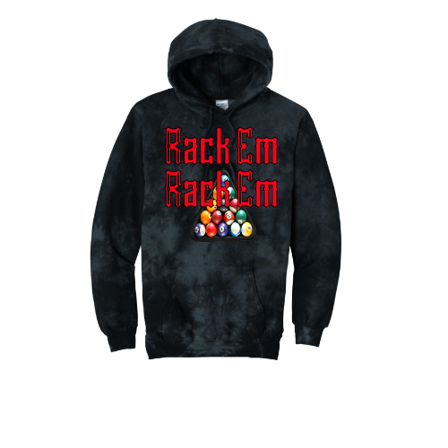 Rack Em, Rack Em Unisex Tie-Dye Unisex Hoodie