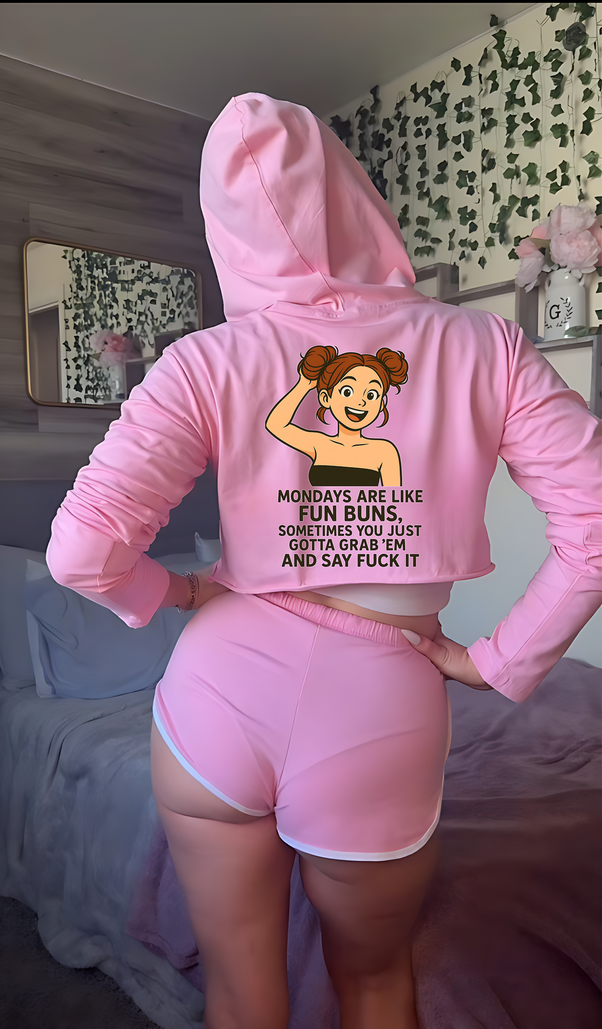 Joe The Bull Guy Crop-Top Short Set