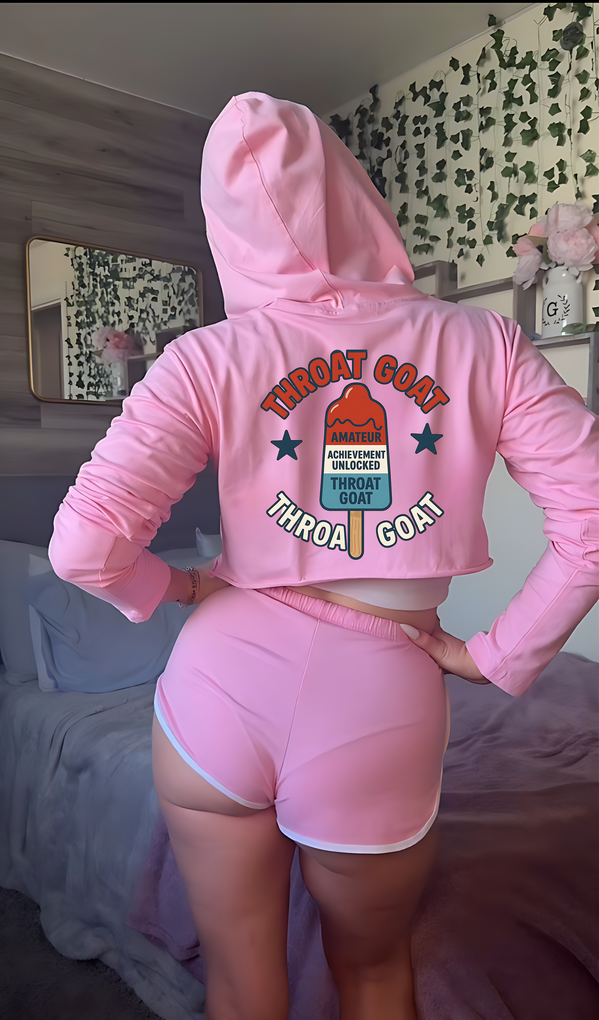 Joe The Bull Guy Crop-Top Short Set