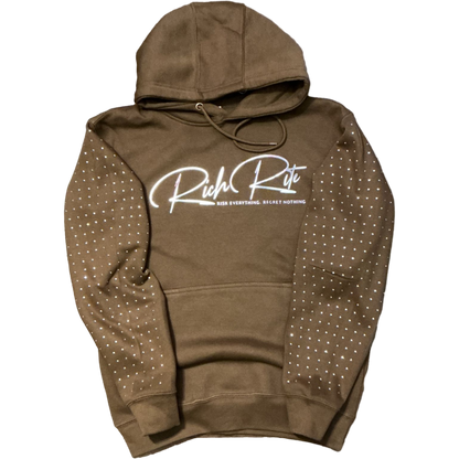 Rich Rite Foil/Rhinestone Unisex Hoodie