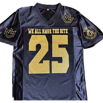 Rich Rite Gold Glitter Unisex Jersey