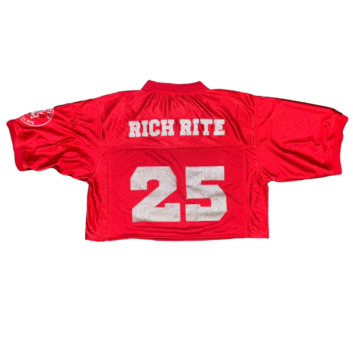Rich Rite Loose Glitter Cropped Jerseys
