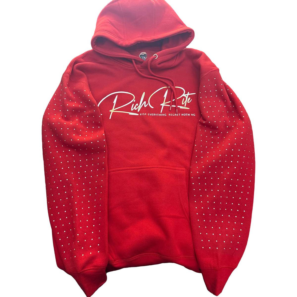 Rich Rite Foil/Rhinestone Unisex Hoodie