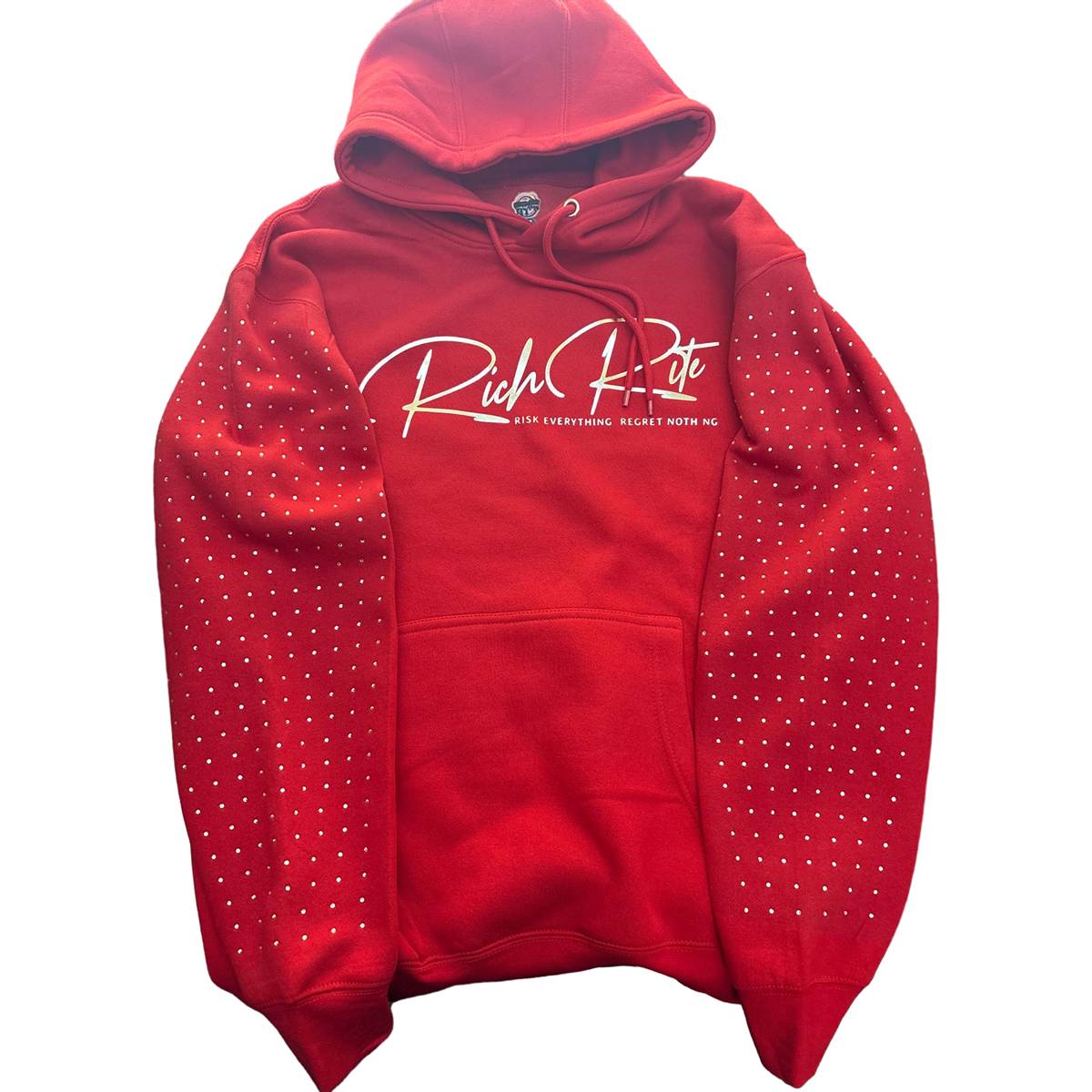 Rich Rite Foil/Rhinestone Unisex Hoodie