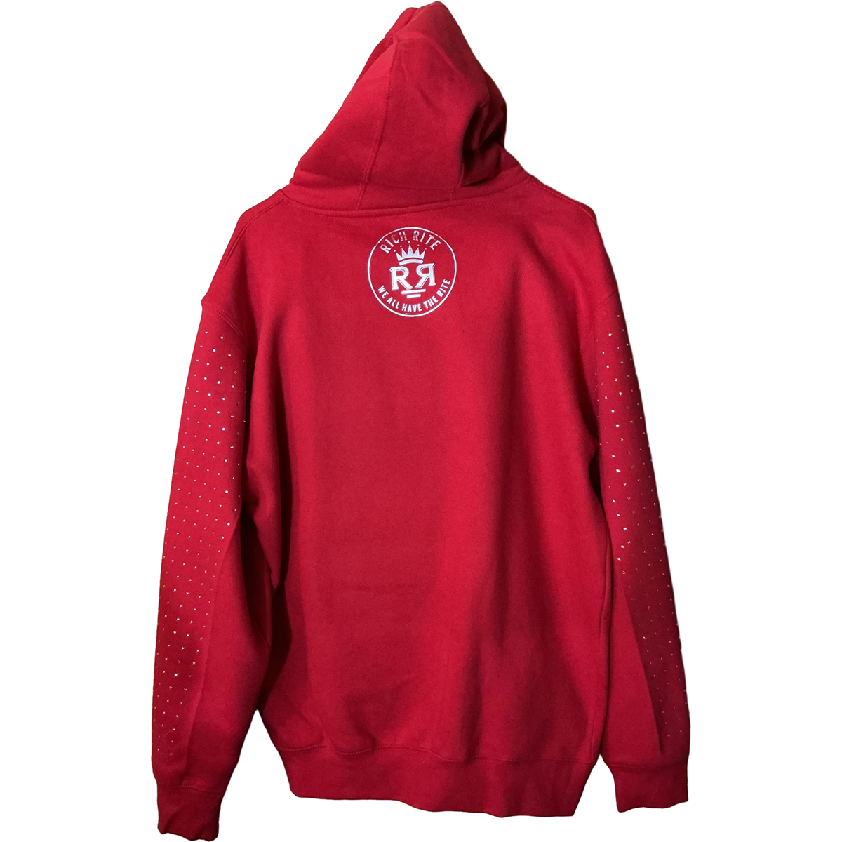 Rich Rite Foil/Rhinestone Unisex Hoodie