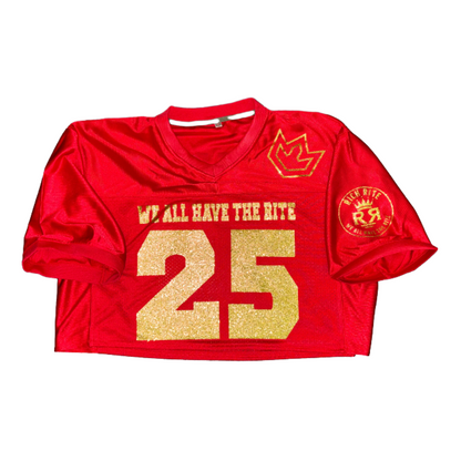 Rich Rite Loose Glitter Cropped Jerseys