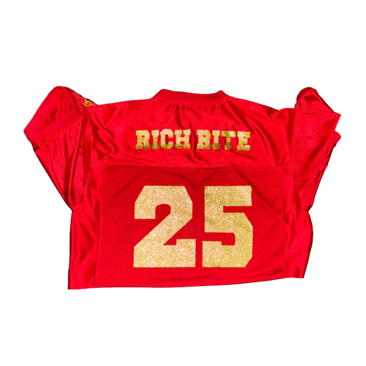 Rich Rite Loose Glitter Cropped Jerseys